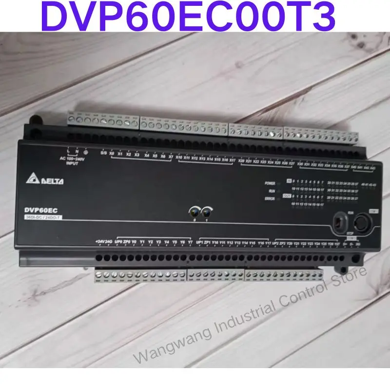 Second-hand test OK , DVP60EC00T3  Programmable Controller