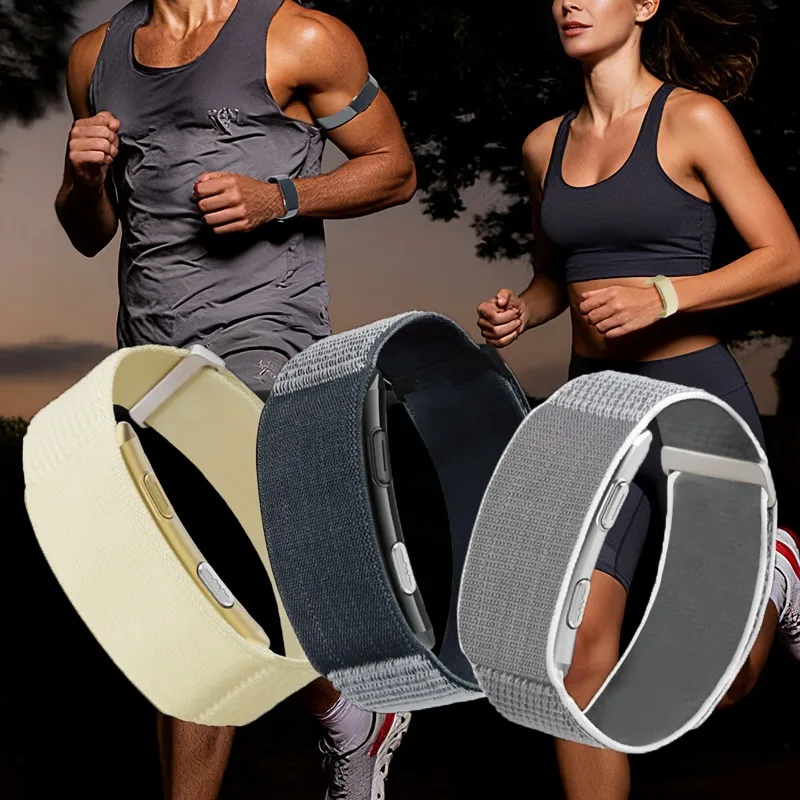 

NO Screen Smart Bracelet Body Temperature Monitoring Real-time Heart Rate Blood Pressure Sports Waterproof Screenless Watch