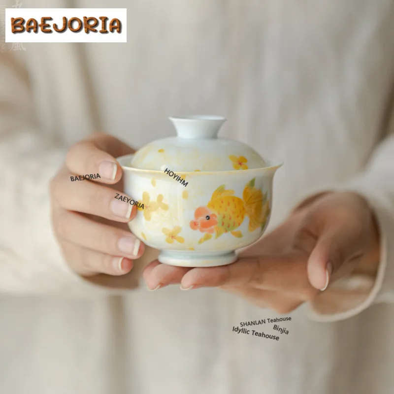 gaiwan-retro-en-forme-de-poisson-fathead-peint-a-la-main-bol-a-the-avec-couvercle-kit-de-preparation-du-the-ensemble-de-the-chinois-decoration-cadeau