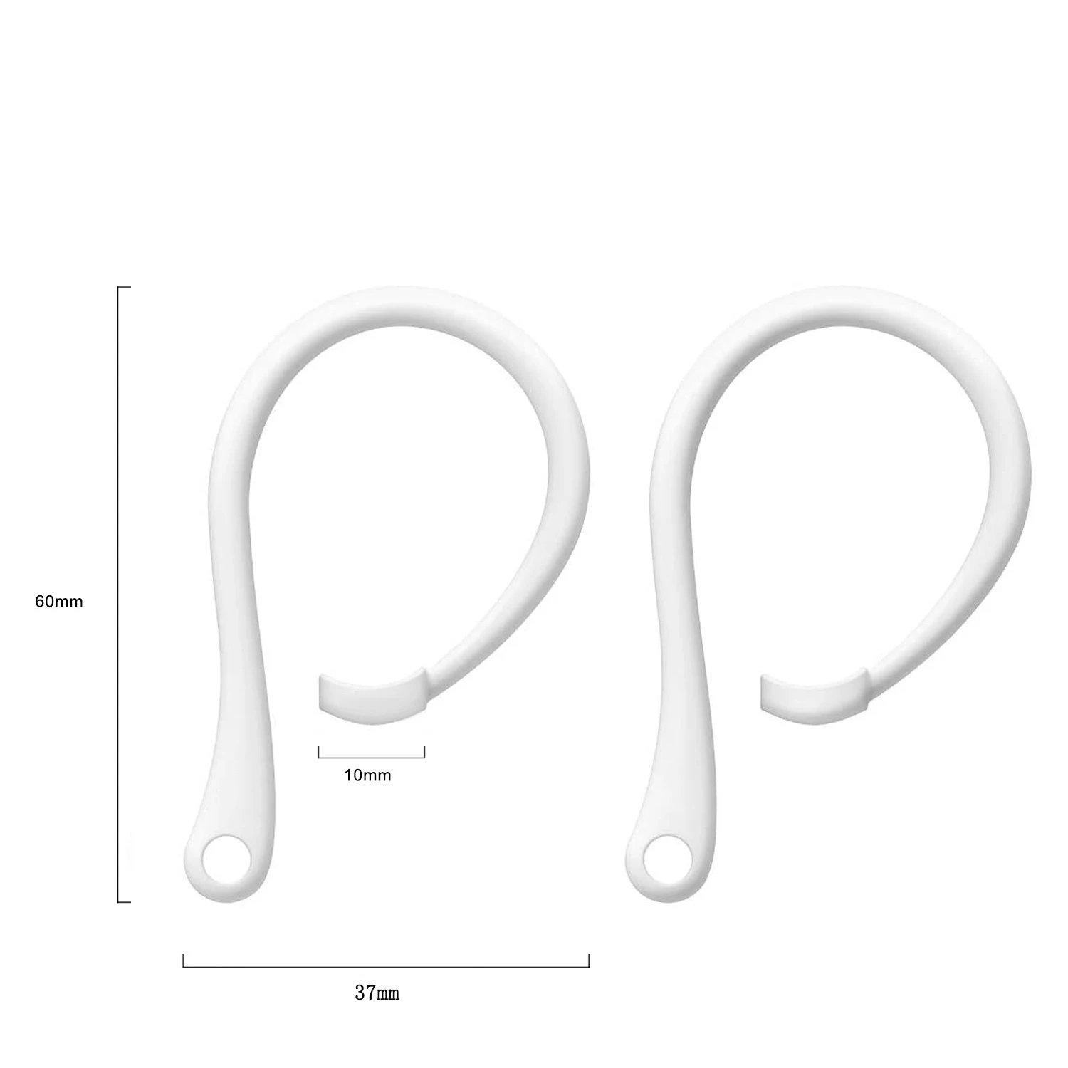 Silicone Ear Hooks For Apple AirPods Pro 2 Accessories Anti-fall Bluetooth Earphone Holder For Airpods 1 2 3 Pro Sports Earhooks