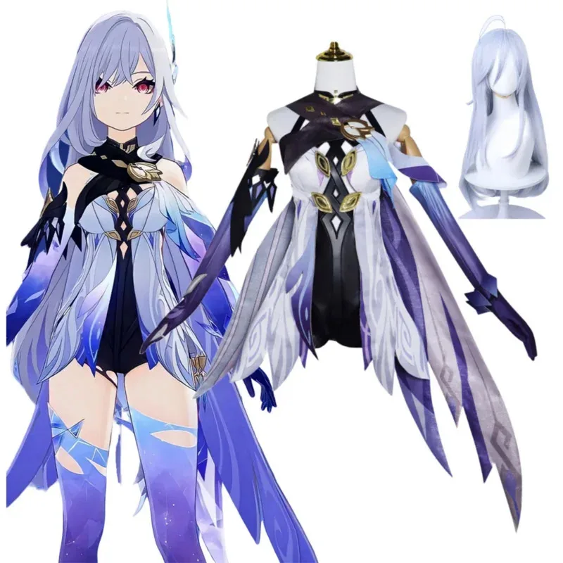 

Skirk Cosplay Game Genshin Cosplay Costume Halloween For Women Clothes