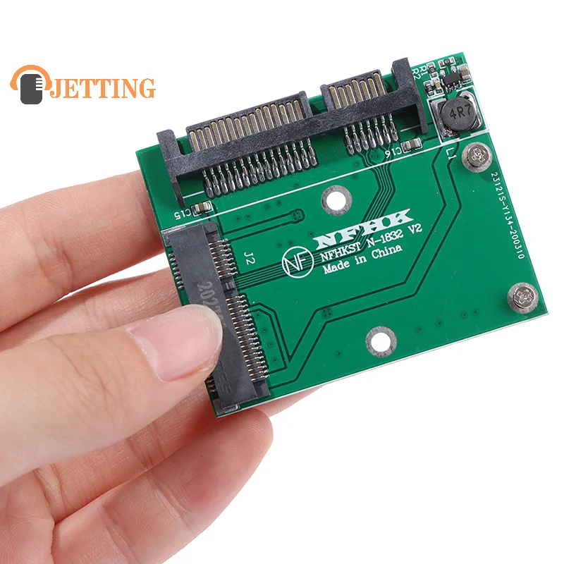 1pcs padrão MSATA SSD para 2,5 polegadas SATA adaptador conversor placa de cartão laptop desktop
