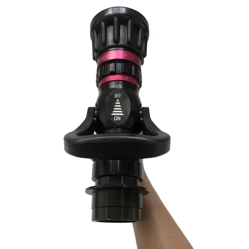 2026 JMFIRE QLD6.0/13III Recoil-less Aluminum Alloy Black Fire Water Straight Stream Spray 800L/S Flexible Fire-fighting