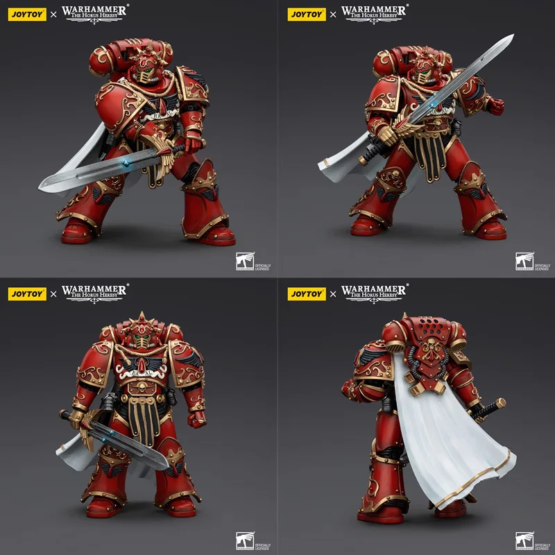 

JOYTOY Warhammer 40K 1:18 Scale Action Figure - Blood Angels Legion Praetor with Paragon Blade Collectible Toy for Fans