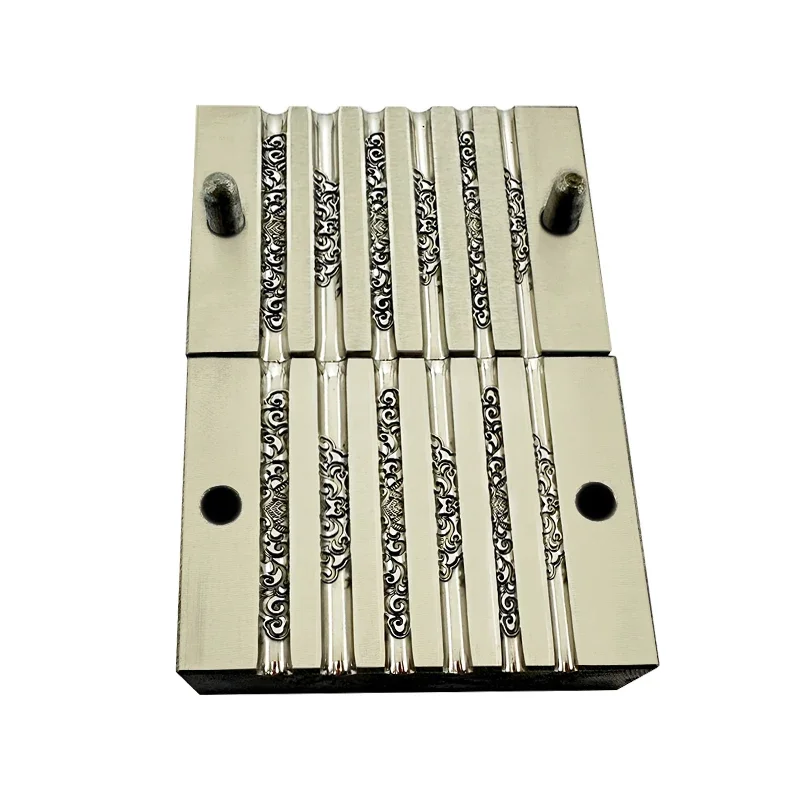 

Curly grass pattern bracelet mold bauhinia silver hoop same purple flower steel mold tool