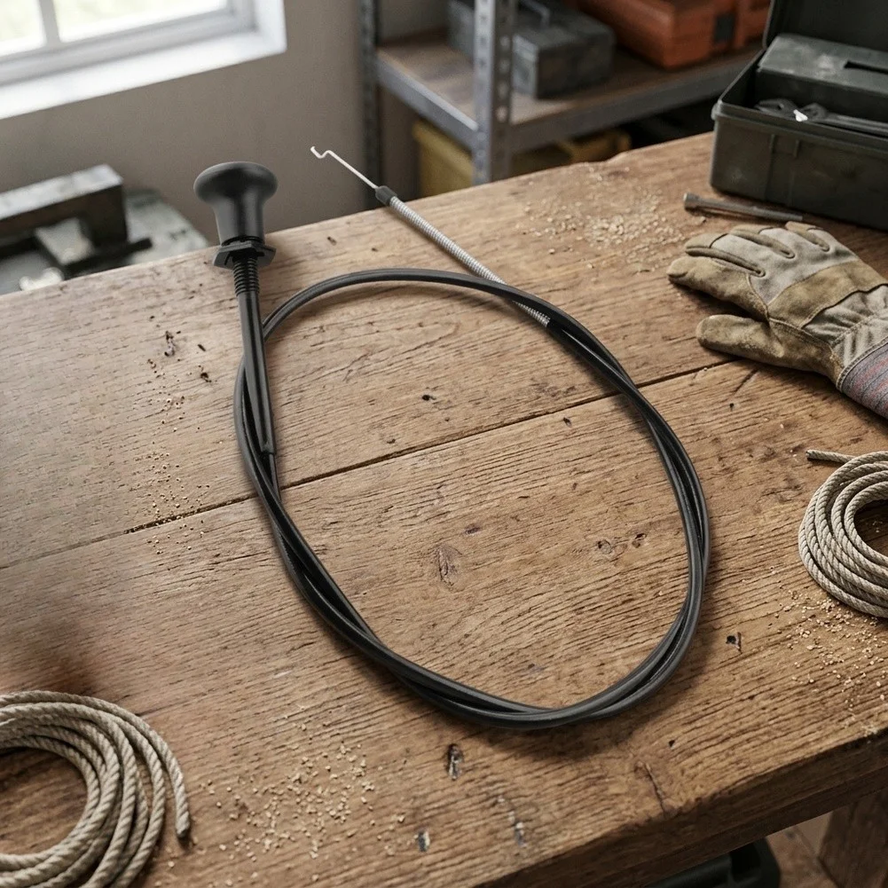Equipment Control Wire Throttle Line Replacement Replacement Throttle Control Cable Throttle Cable For Outdoor Operations