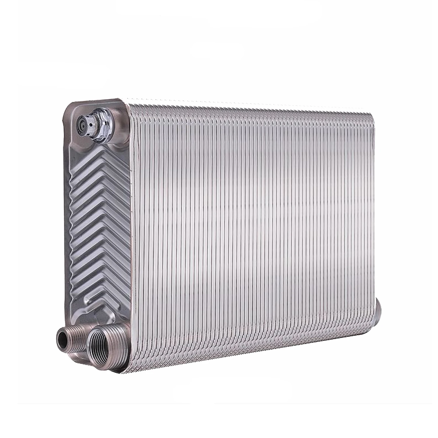 SUS304 Stainless Steel Brazed Plate, Heat Exchanger, Recirculating Chiller, 60 Plates