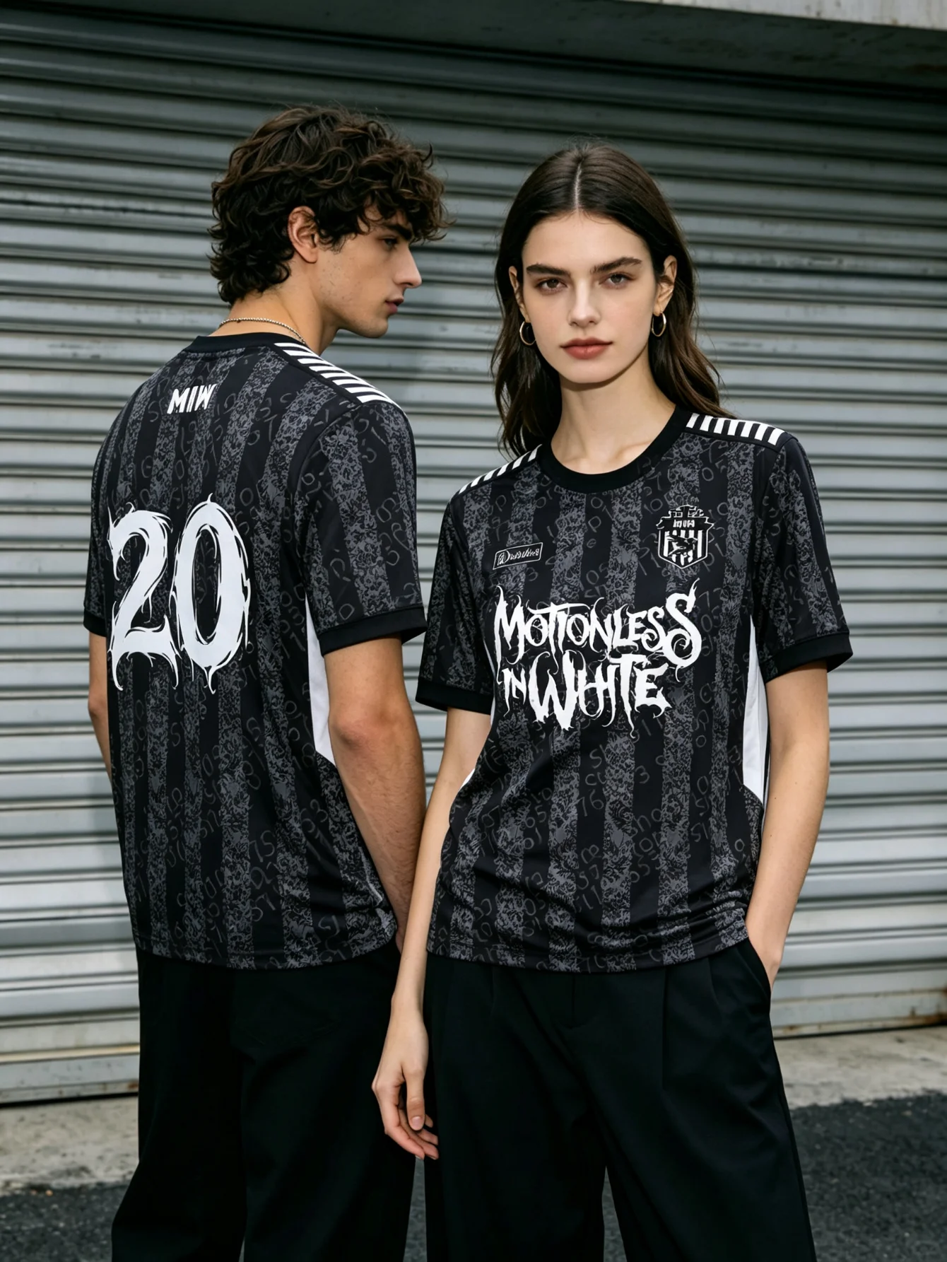 2026 New Motionless In White MIW Decades Soccer Jersey Men's Woman's Summer Sports O-neck Breathable Quick-dry T-Shirt Fan Gifts