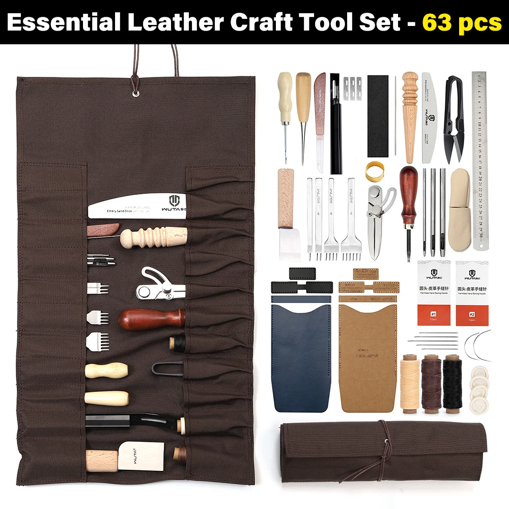Набор инструментов WUTA 63/74 – обзор и цена Leatherwork Beginner Tools