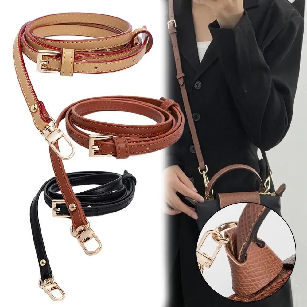 

Straps for Longchamp mini Bag Straps Bag Transformation Accessories Leather Shoulder Strap Punch-free Crossbody Conversion