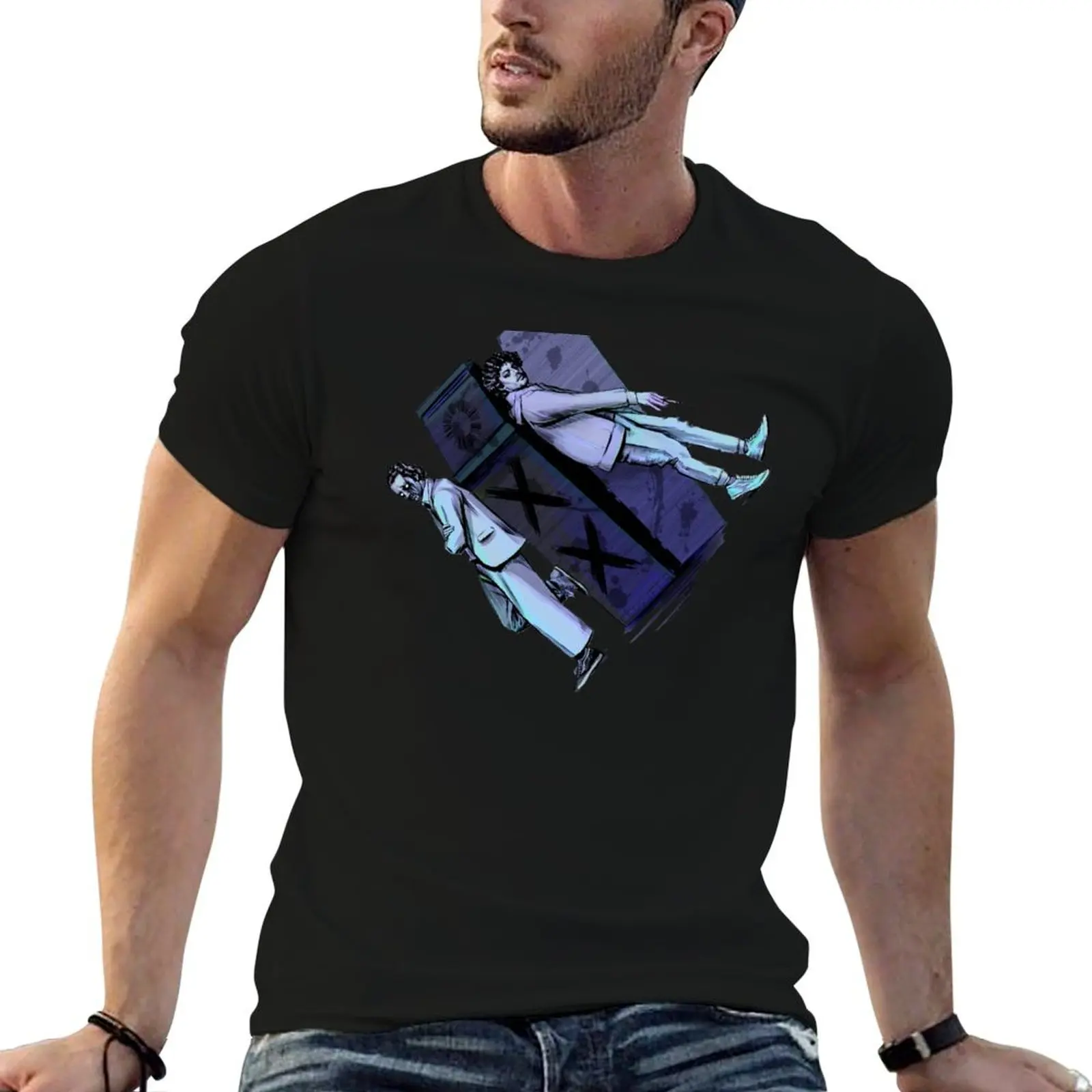 DEATH OF AN OPTIMIST T-Shirt T-shirt décontracté basique à manches courtes