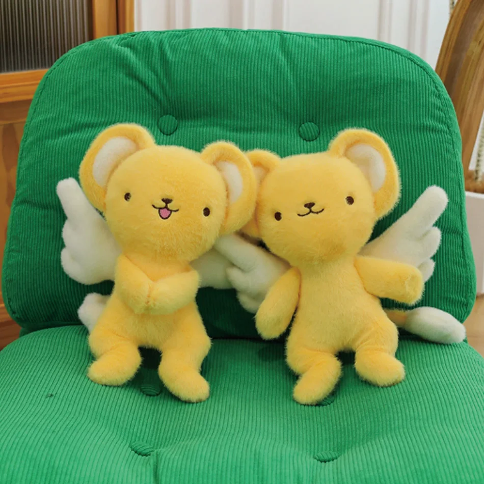 Cardcaptor Anime plush toy Cartoon cat doll Cerberu Plush soft pillow Kinomot figure Card Captor plushies Keychain Birthday Gift