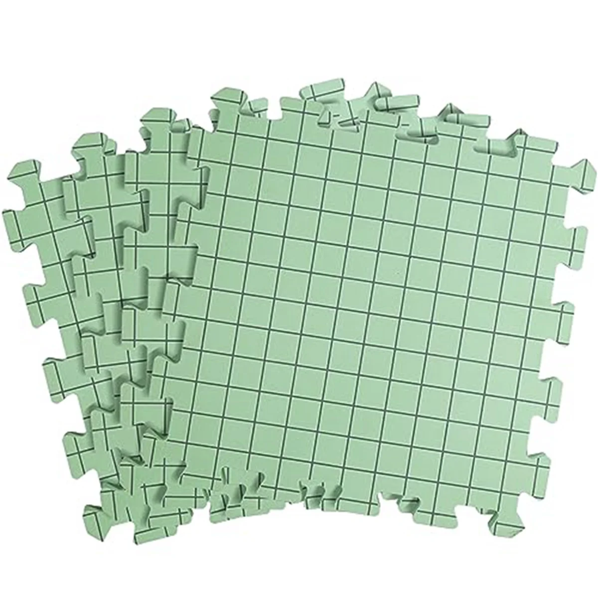 

AD29-Foam Blocking Mats Knitting Extension Kit Thick Precise Blocking Boards with T-Pins DIY Knitting and Crochet
