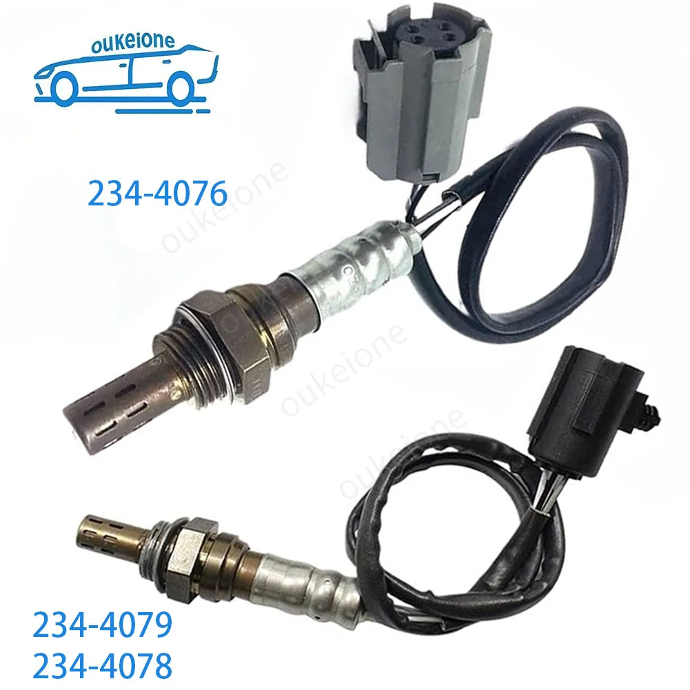 2pcs 234-4079 for Jeep Grand Cherokee TJ Wrangler Dodge Dakota 1996-2001 O2 Oxygen Sensor Lambda Upstream Downstream 234-4076