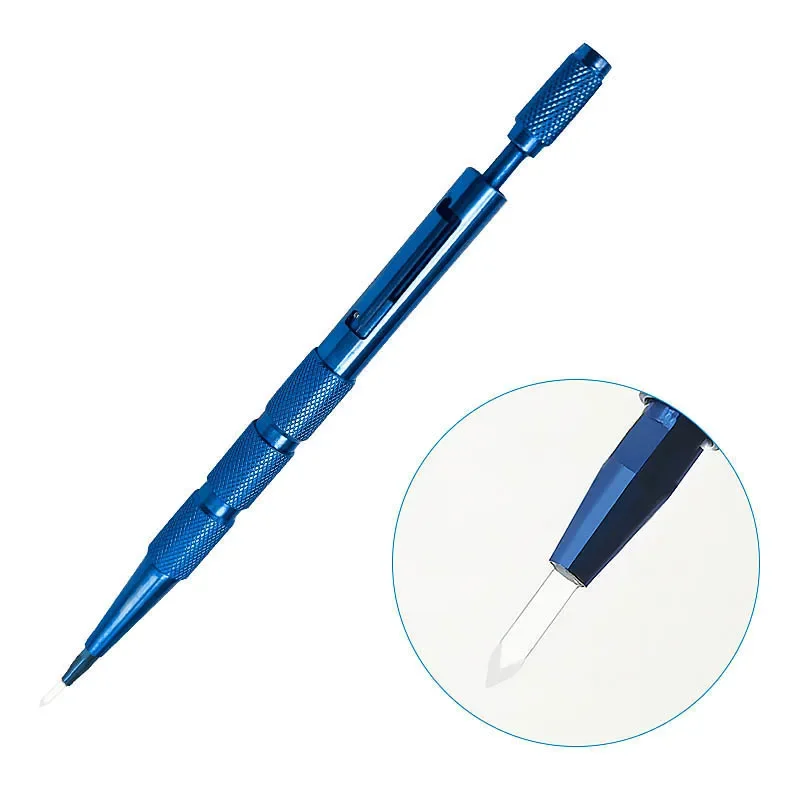 

hair follicle planting pen Titanium alloy handle Manually implanted tool eyebrow hair planting hair tool hair transplant pen