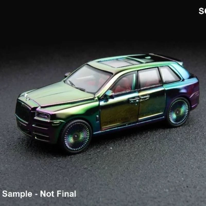 Diecast DCM 1:64 Scale Rolls-Royce Cullinan Full Drive Alloy Car Model view 5