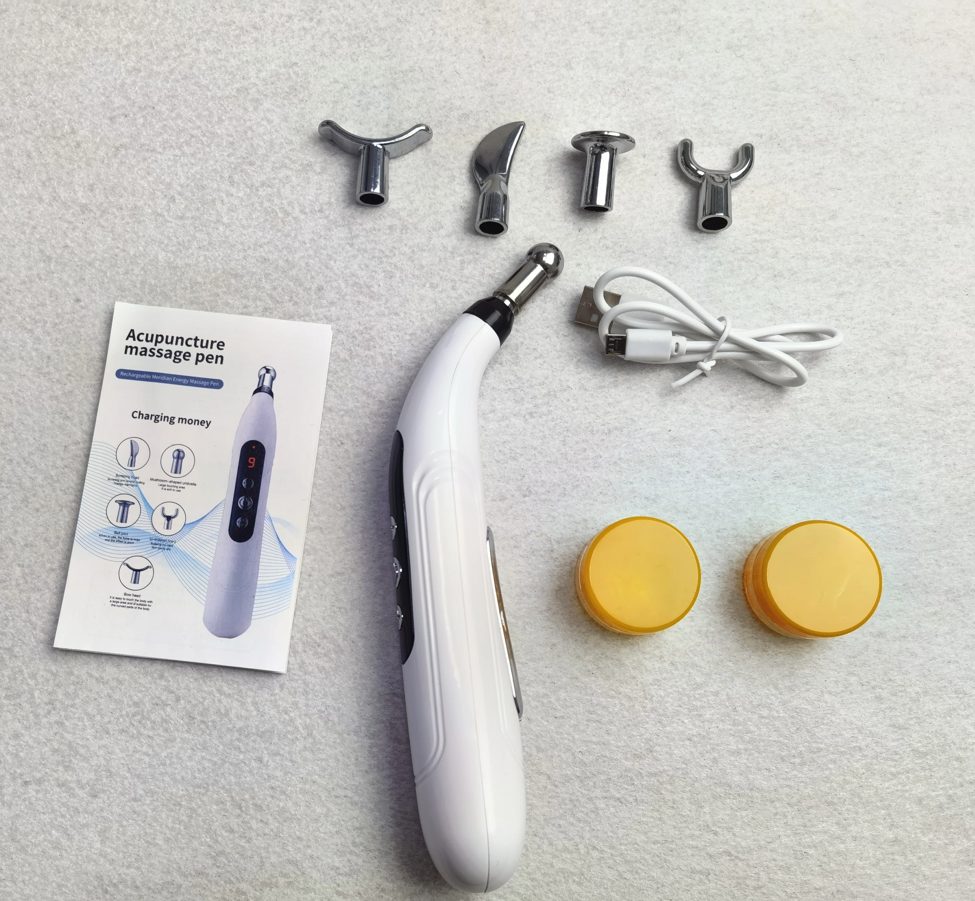 Tens Massager Electronic Acupuncture Pen Acupuncture Point masajeador Meridians Laser Therapy Heal Meridian Pen Acupuncture Acup