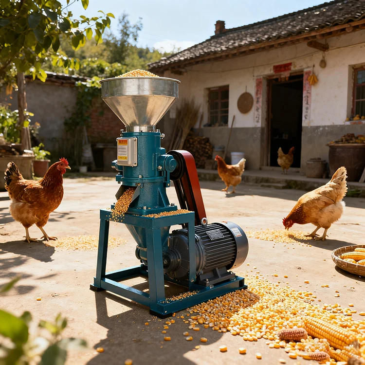Chicken Feed Making Machine | Poultry Feed Pelletizer For Farm Use | Animal Feed Production Line For Africa