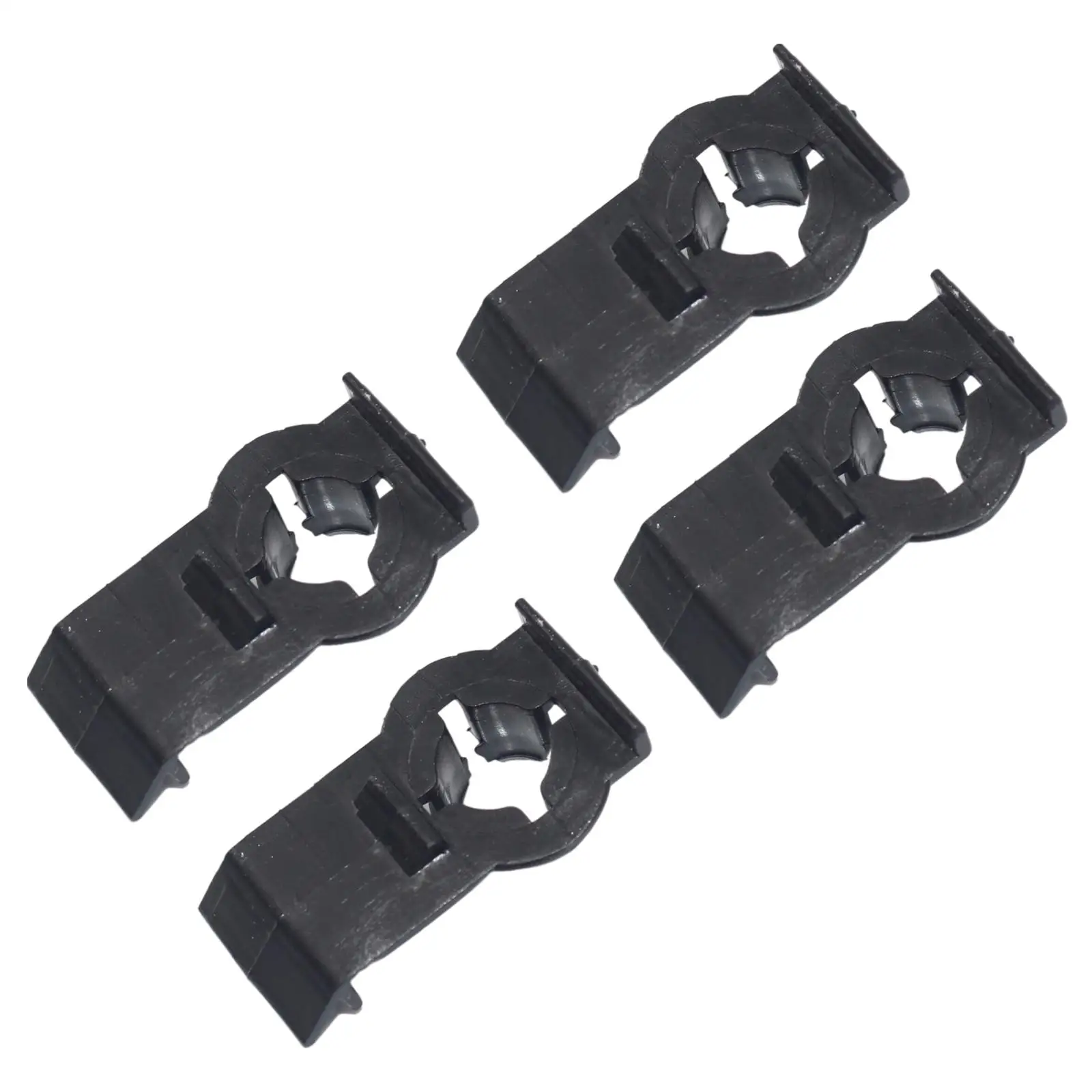 

4Pcs Front Window Regulator Clips Black Mounting Plastic Repair Brackets Fits for x5 00-06 51338254781 Vehicle Parts