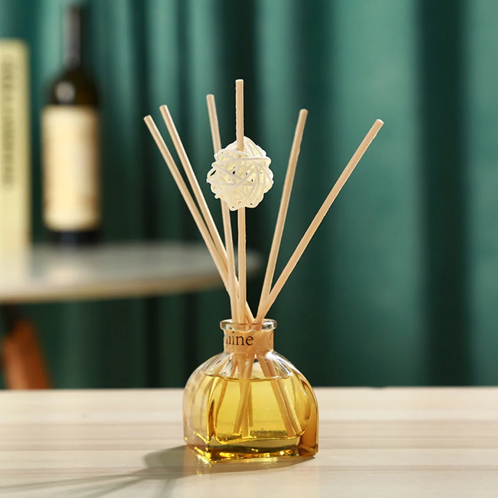 100Pcs Reed Diffuser Sticks Set Essential Oil Diffuser Sticks Rattan Reed Accessories Bamboo Reeds Aroma for Bedroom Living Room