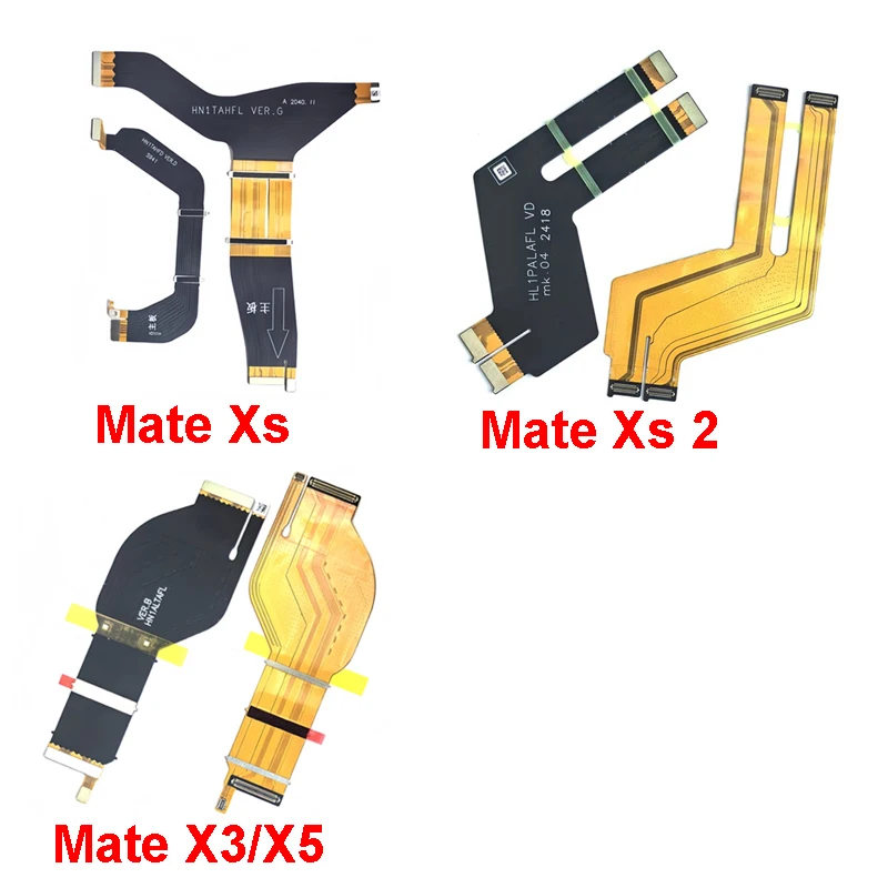 

Для Huawei Mate Xs TAH-N29m Mate Xs 2 Mate X3 Mate X5 ЖК-дисплей, материнская плата, вращающийся вал, вращающаяся ось, гибкий кабель, запасные части