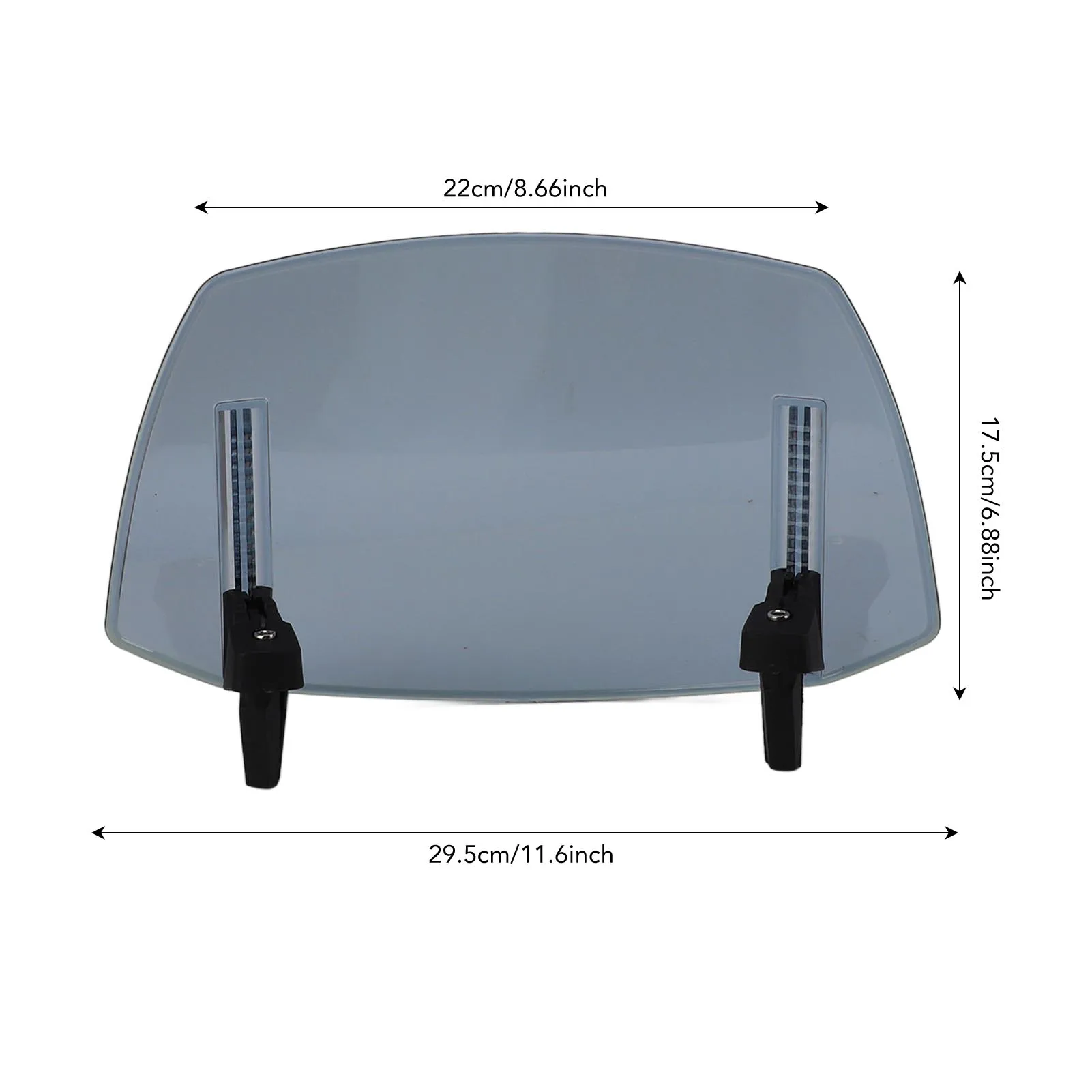 عاكس الرياح بتصميم رائع يزيد من راحة الركوب للدراجات النارية يقلل من مقاومة الرياح وتقليل الضوضاء للدراجات النارية #4