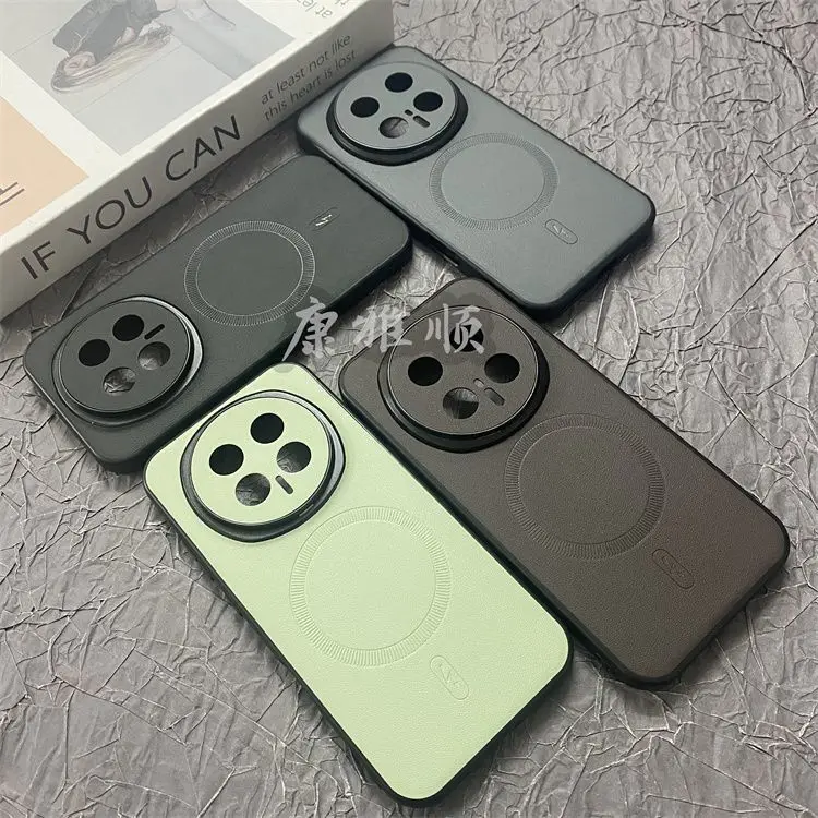 

Case For Honor Magic 8 7 Pro Lite New Luxury PU Leather Magsafe Magnetic Back Cover For Honor Magic8 Pro Wireless Charging Funda