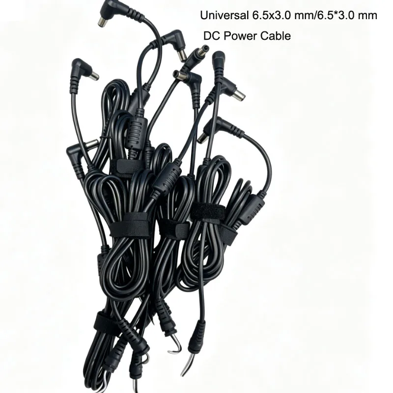 10 pcs Universal 6.5x3.0 mm/6.5*3.0 mm DC Power Cable for Toshiba AC Adapter Laptop DC Cord with Magnetic Ring