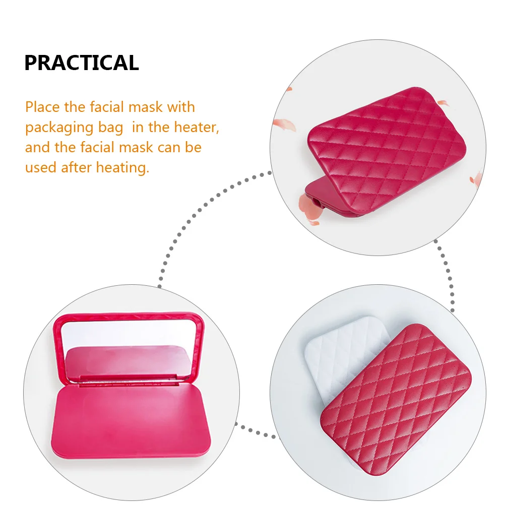 

Facial Mask Heater Skincare Face Warmer Thermal for Cold Weather Masks Women Reusable Silicone
