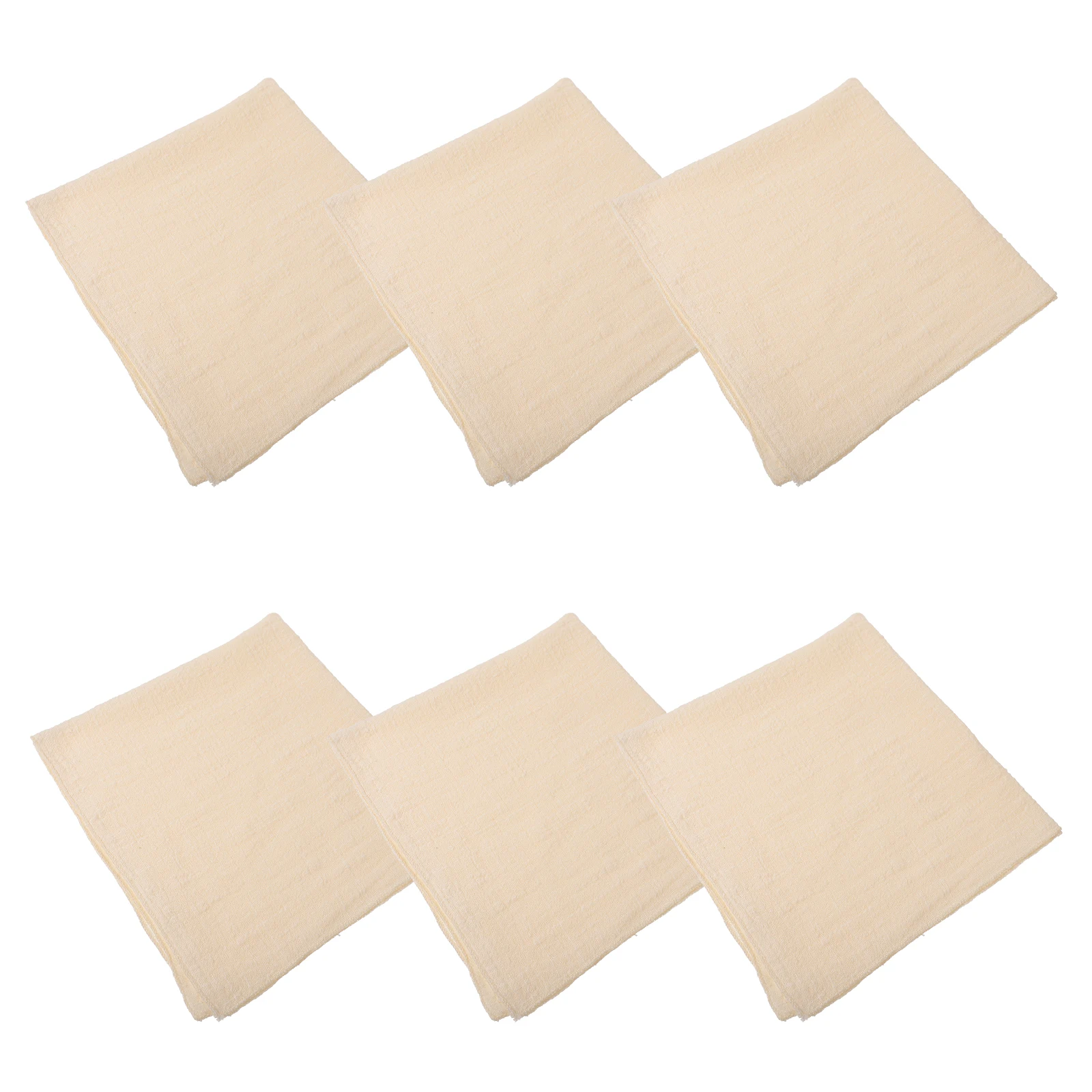 

10pcs Cotton Linen Soft Washable Reusable Table Kitchen Multi-Use Napkins For Wedding Party Restaurant Home Cloth Serviette