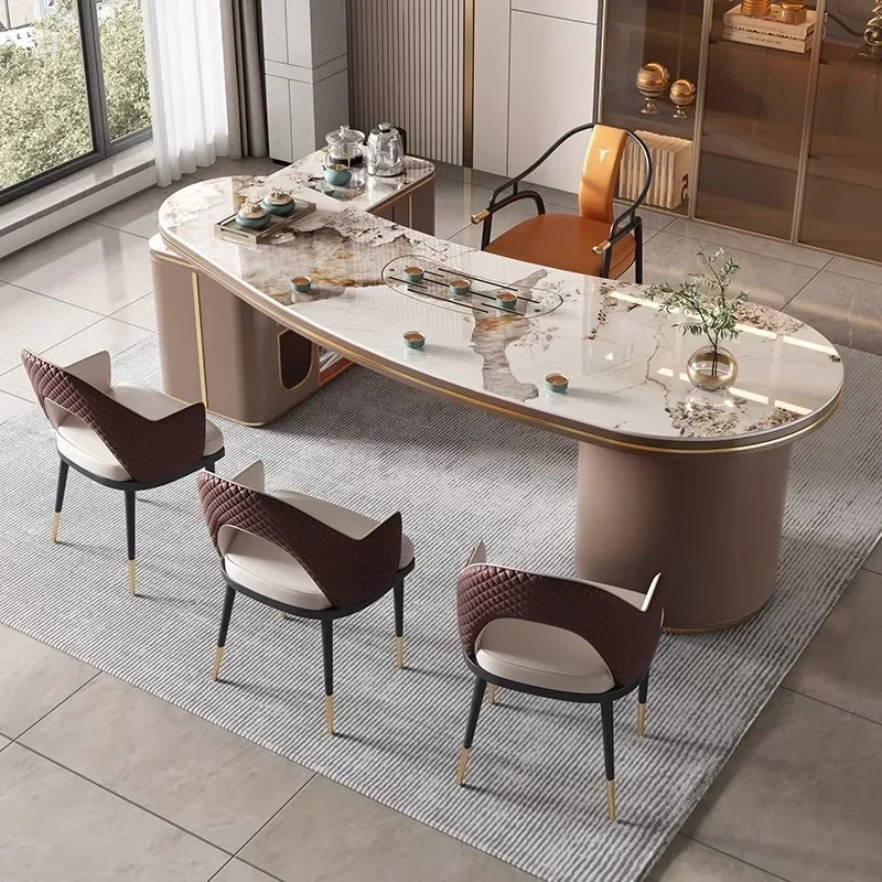 

Big Writing Storage Office Desk Desktop L Shape Drawers Organizer Computer Desks Modern Luxury Mesa Para Computador Furniture