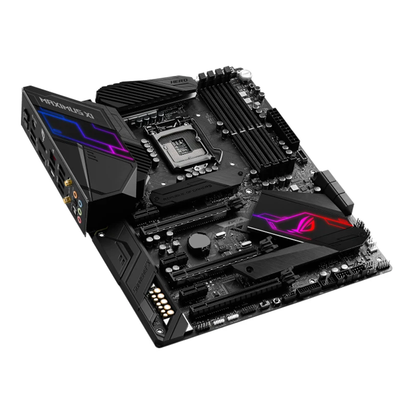 Motherboard Gaming ASUS ROG Maximus XI Hero (Wi-Fi) Z390 LGA1151 (Intel Generasi ke-8 dan ke-9) ATX