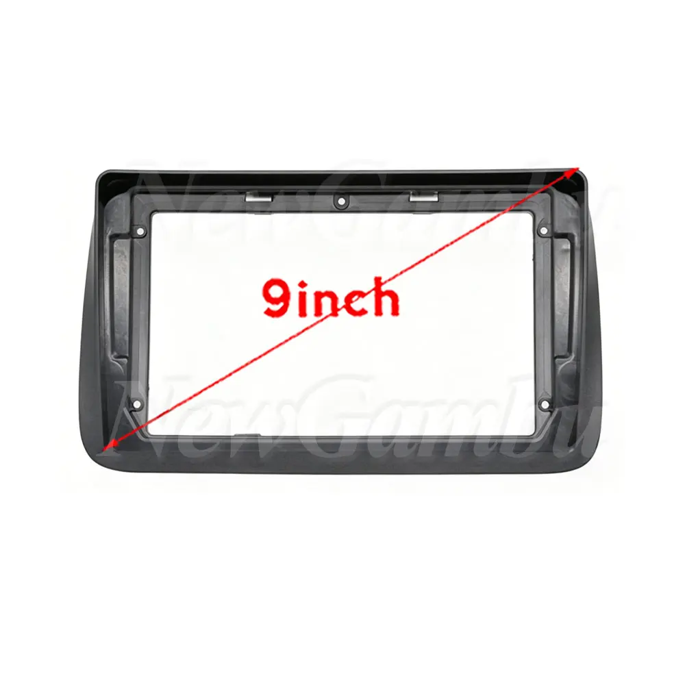 9 Inch Car Radio Installation ABS PC Plastic Fascia For HONDA STEPWGN 2003-2005 Plane Frame No Cable