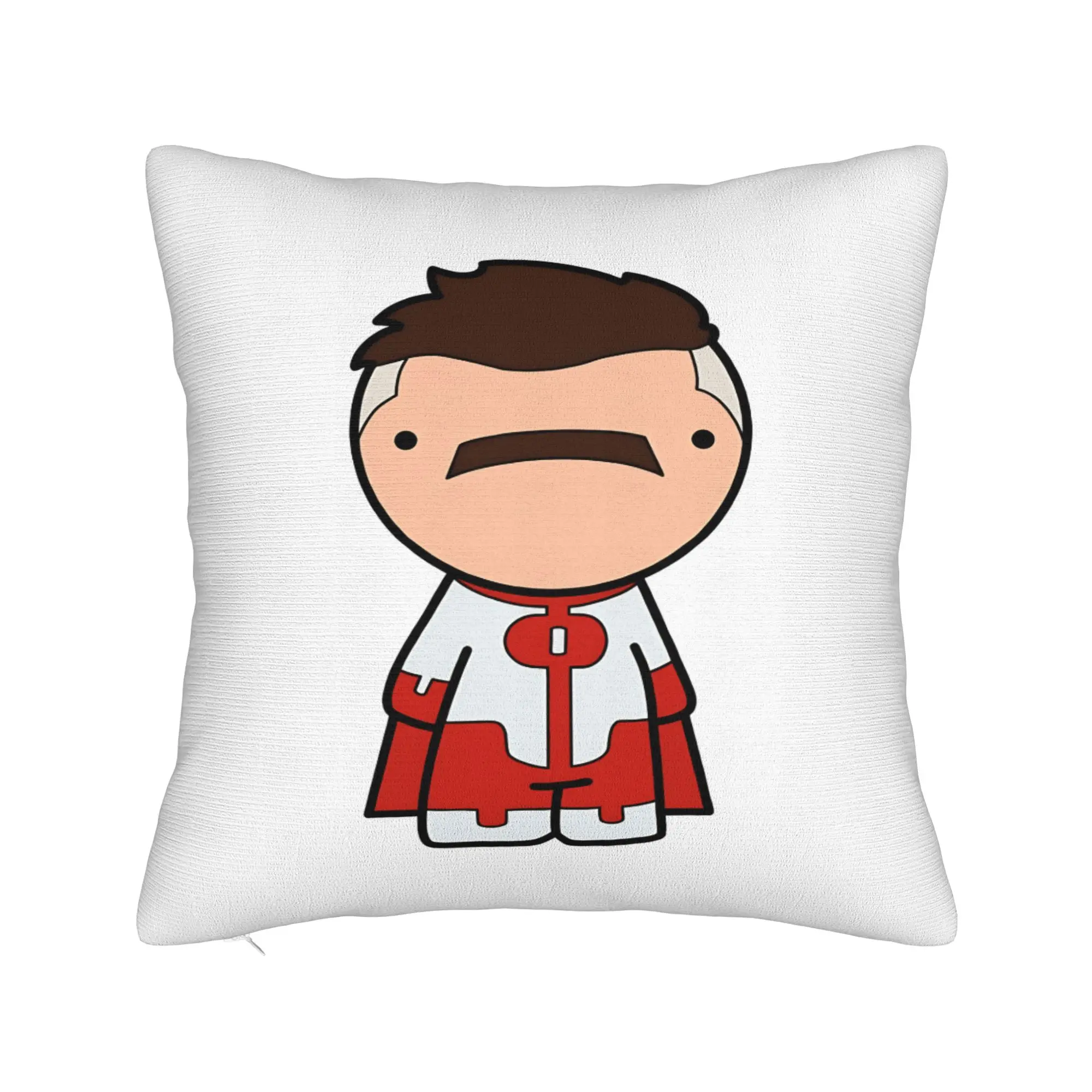 Comic I-Invincible Hero Omni Man Pillow Case  Novelty Pillow Cover Custom Pillowcases For Living Room Bed Chair