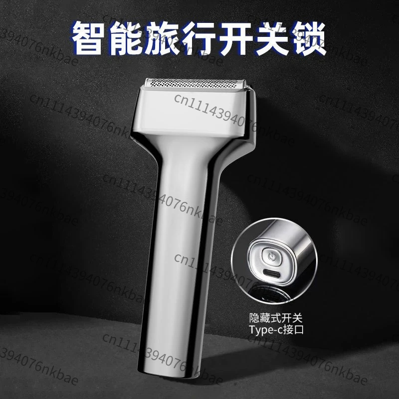 LCD Digital Display Electric Razor, Reciprocating Full Body Water Wash Shaver, Charging Household Men's Beard