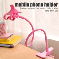 Universal Mobile Phone Holder Flexible Lazy Holder Adjustable Cell Phone Clip Home Bed Desktop Mount Bracket Smartphone Stand 6