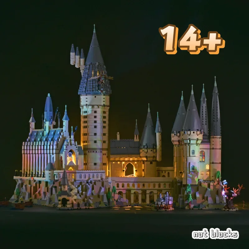 Gran venta Kit de luz Led Compatible con Harry Potter Hogwarts Castle 71043 lámpara decorativa DIY no incluye bloques de construcción Lego