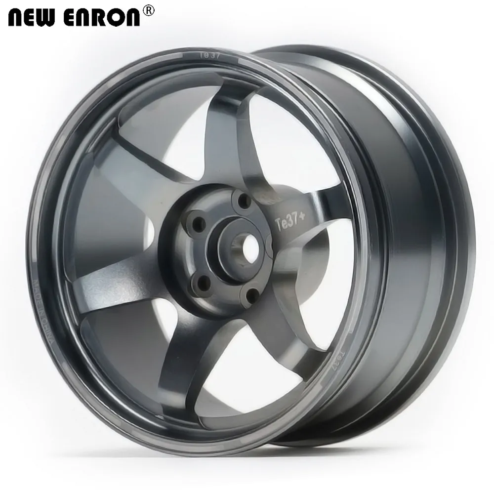 NEW ENRON 4P Metal Aluminum Alloy Wheel Rim 6MM Offset For RC 1/10 On-Road Drift Traxxas HSP Tamiya HPI Kyosho RedCat SAKURA