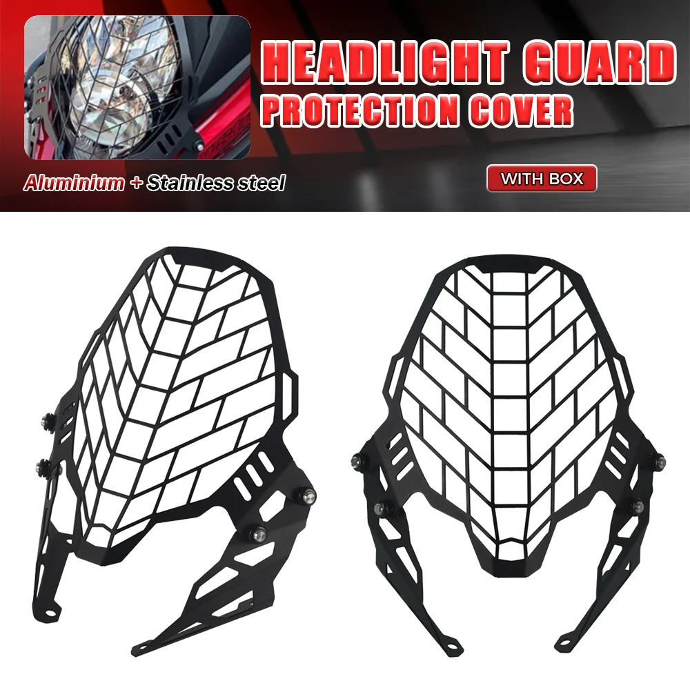 

For SUZUKI V-STROM 1000 DL1000 Motorcycle Headlight Head Light Guard Protector Cover Grille VSTROM 1000 650 DL 1000 DL650