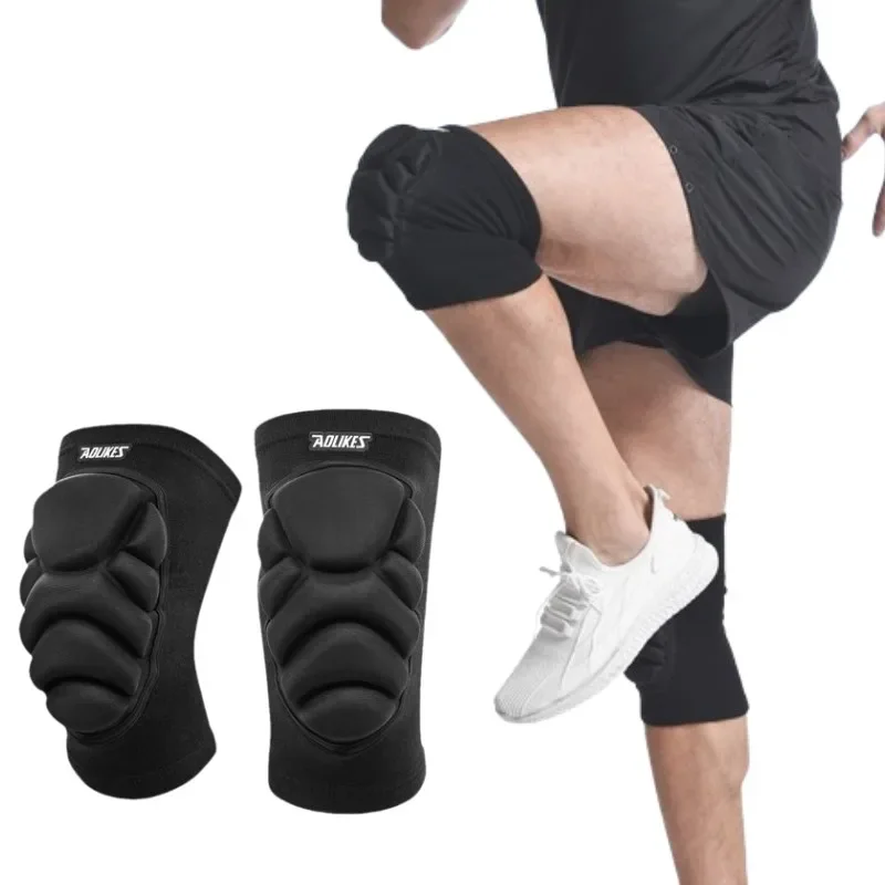 1 Pair Knee Pads, Anti-Slip Collision Avoidance Kneepads with Thick EVA Foam, for Volleyball, Football Dance Knee Sleeve