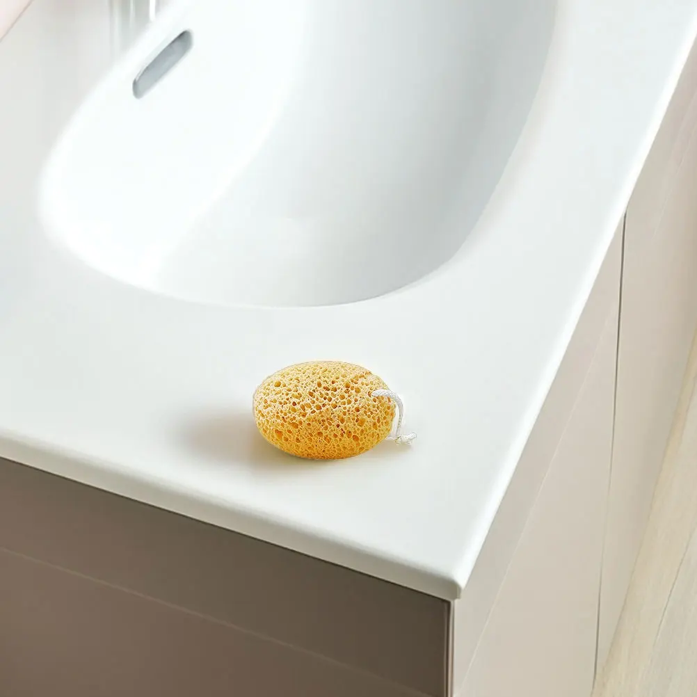 

4Pcs Honeycomb Bath Sponge Body Scrubber Exfoliating Shower Pouf for Women Teens Soft Polyurethane Lather