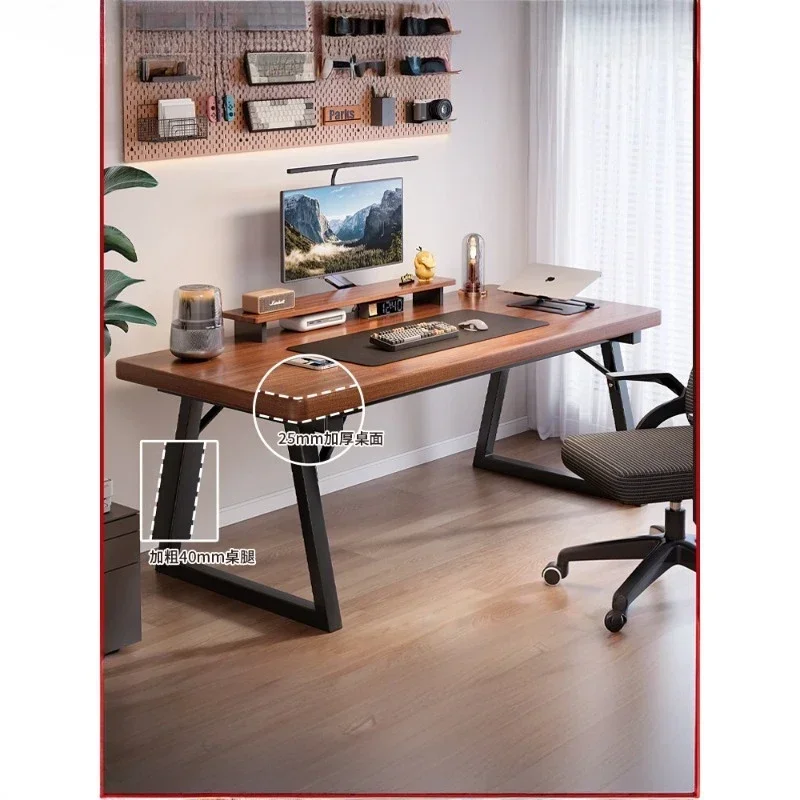 Computer desk desktop home, desk bedroom, double calligraphy table, workbench e-sports table, student study desk