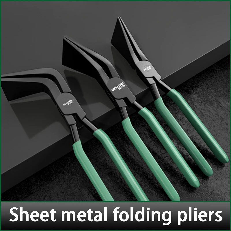 

Sheet Metal Rolled Edge Pliers Forging Sheet Metal Angle Bending Device Wide Headed Flat Mouth Edge Trimming Irregular Pliers