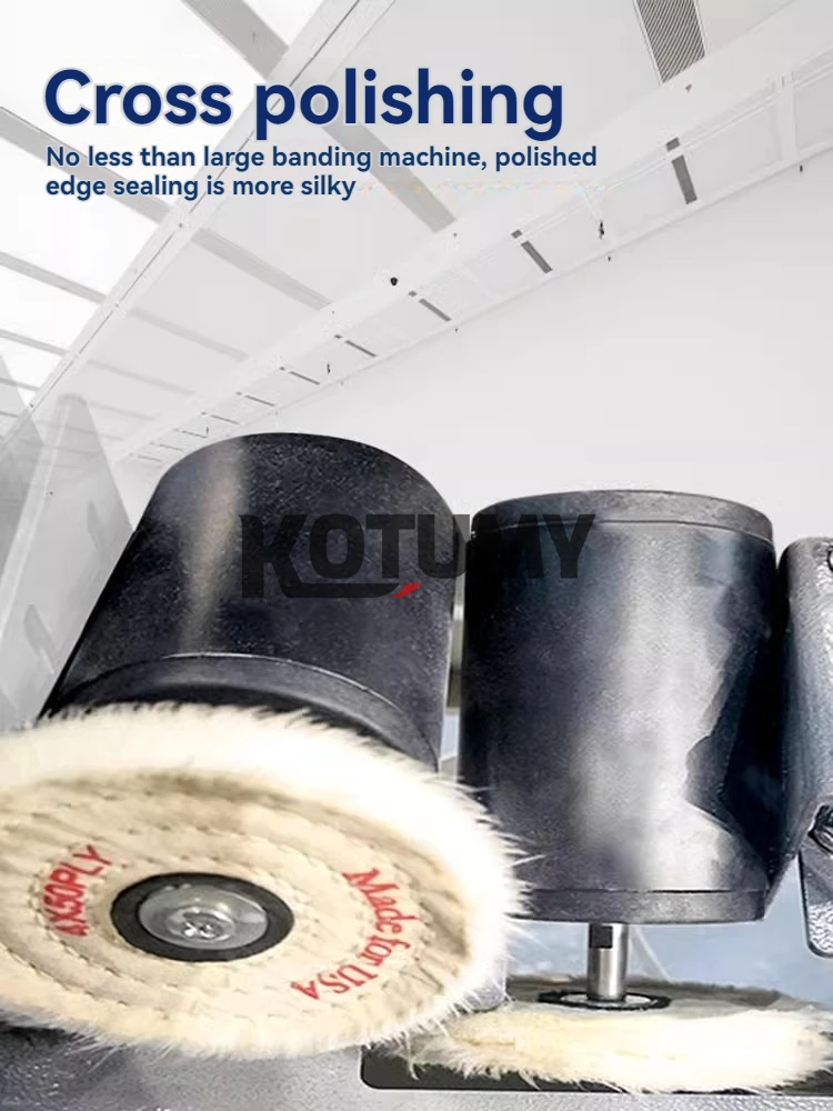 Woodworking  Edge Banding Machine Wood Automatic Sealing Repair Polishing Automatic Broken Belt Edge Banding Machine