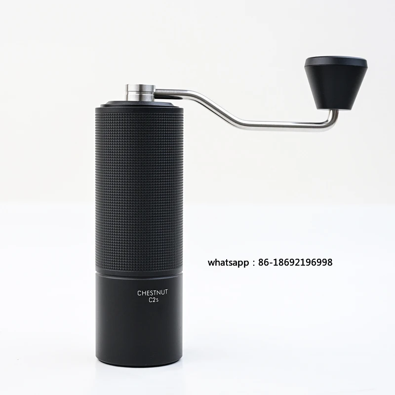 TIMEMORE Chestnut C2S Manual Coffee Grinder New Upgrade Integrated Metal Body Portable Hand Grinder Great for Travel Camping