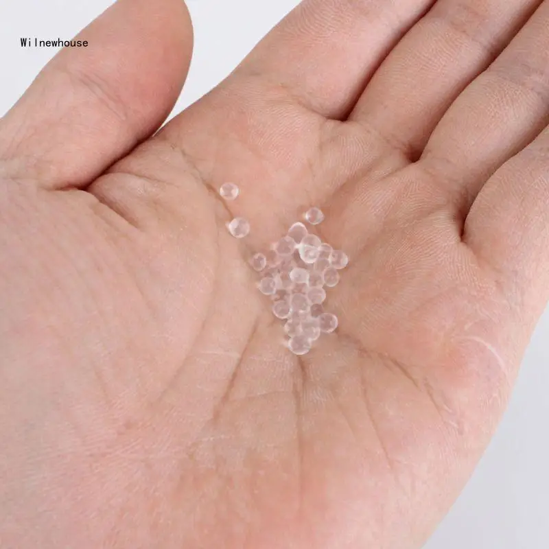 100 Packets Non-Toxic Silica Gel Desiccant Pack Moisture Absorber Dehumidifier for Kitchen Clothes Storage Room Dropship