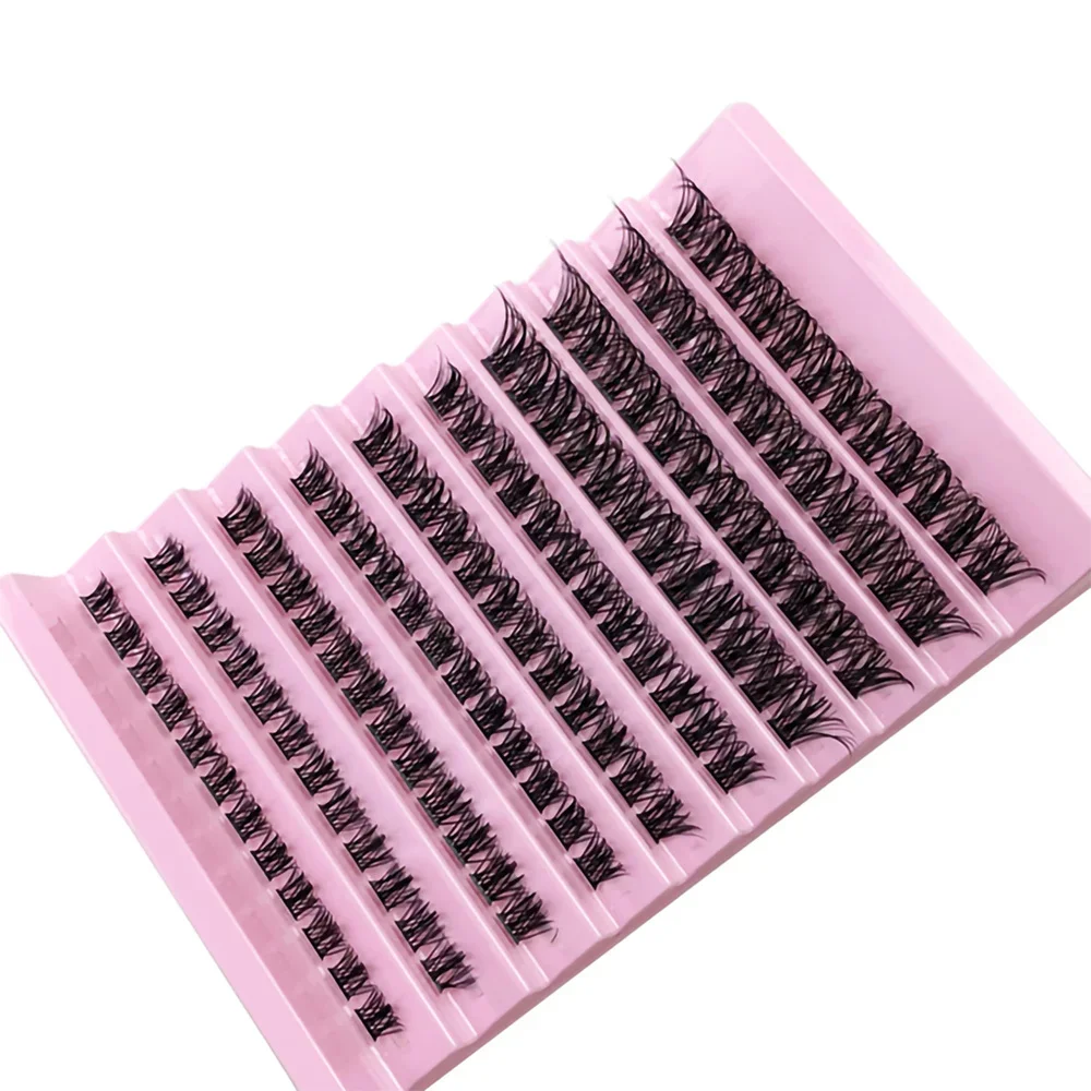 120Cluster Segmented False Extension Eyelash DIY Natural Individual Lash Makeup Tools Soft and Natural Easy to Operate Eyelashes