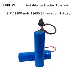 Batterie 18650 3.7 V 3500 mAh, SM 2P Anschluss