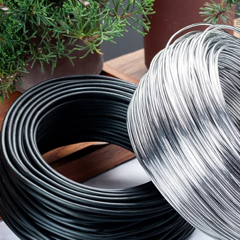 500g 1mm-8mm Bonsai Tools Metal Bonsai Wire Modeling Aluminum Wire Orchard And Garden Tools Plant