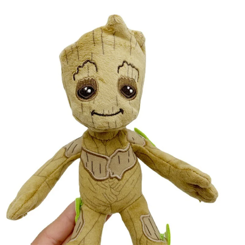 Disney Marvel Groot Peluche Spiderman Peluche guardiani della galassia Groot Anime Figure giocattoli per bambini regali di compleanno morbidi